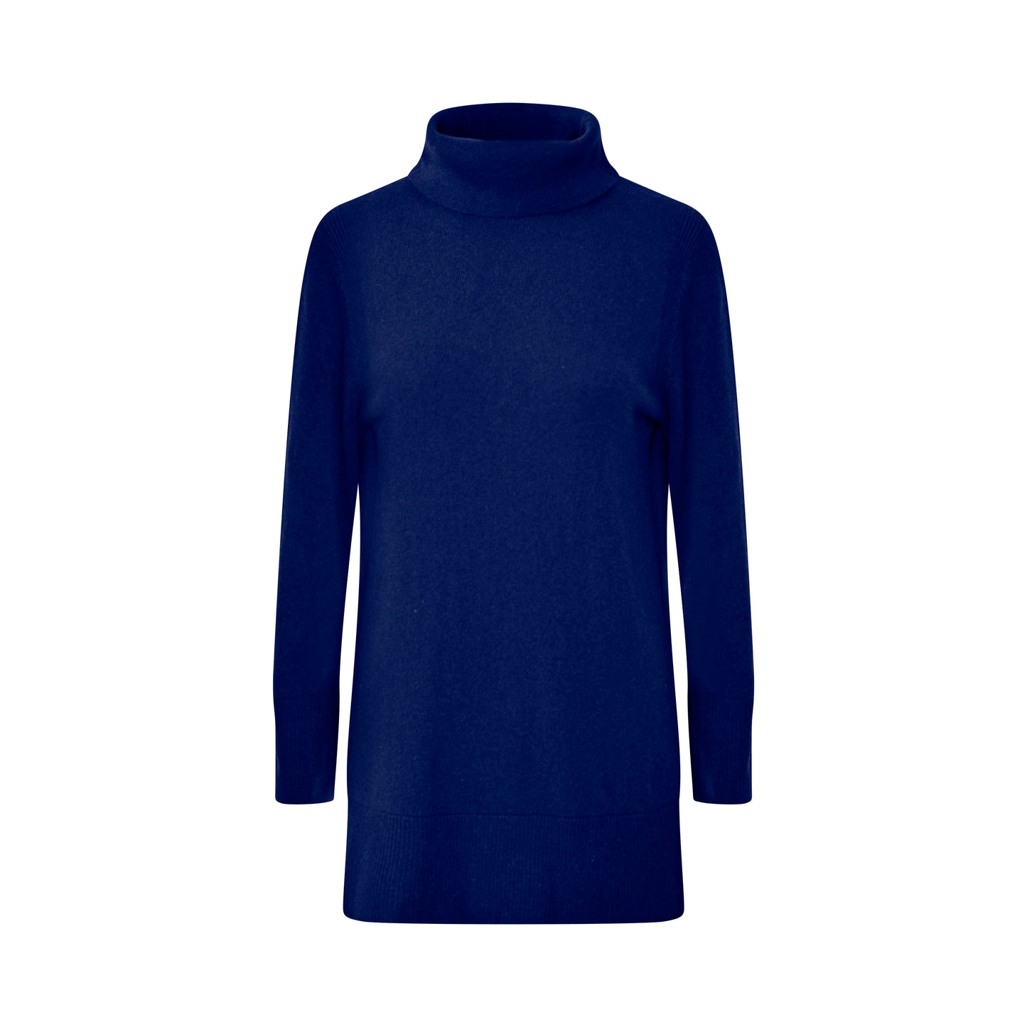 Cashmere Wool Long Turtleneck