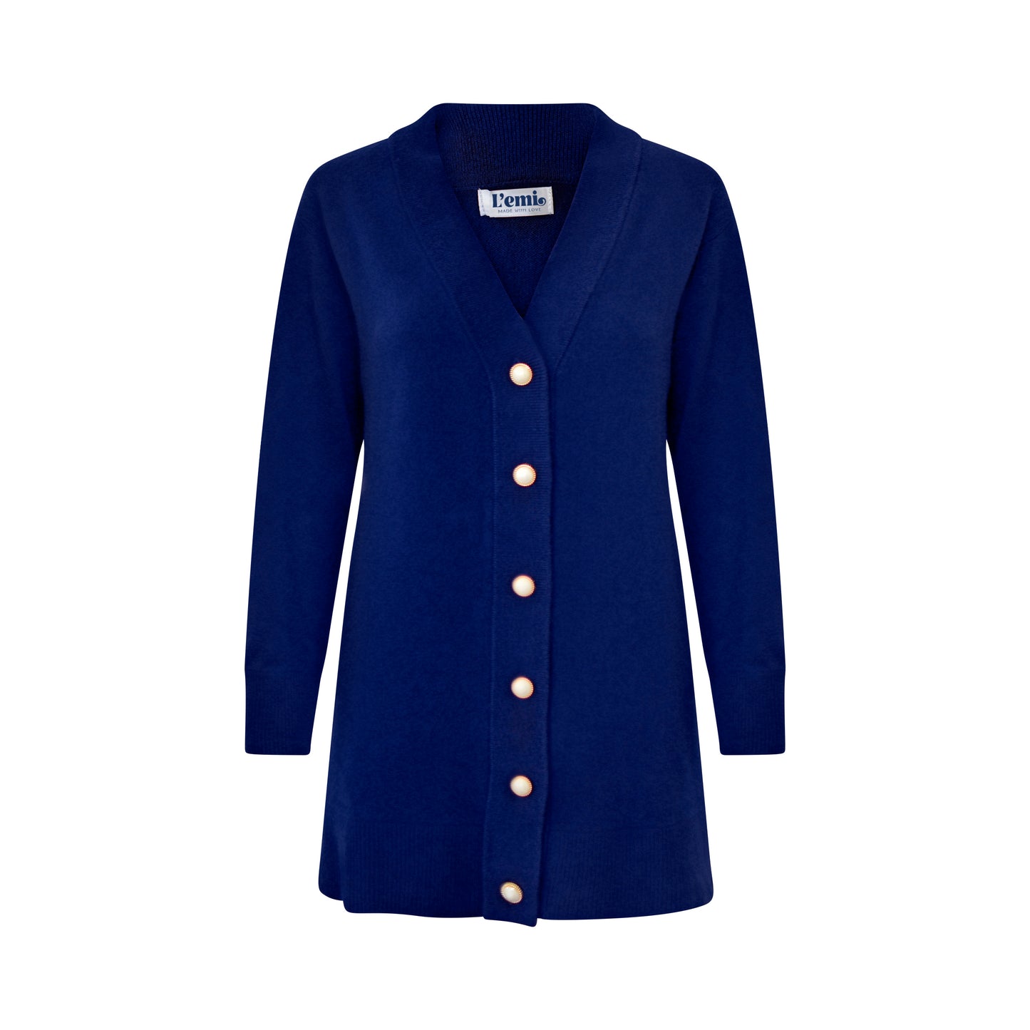 Cashmere Wool Long Cardigan