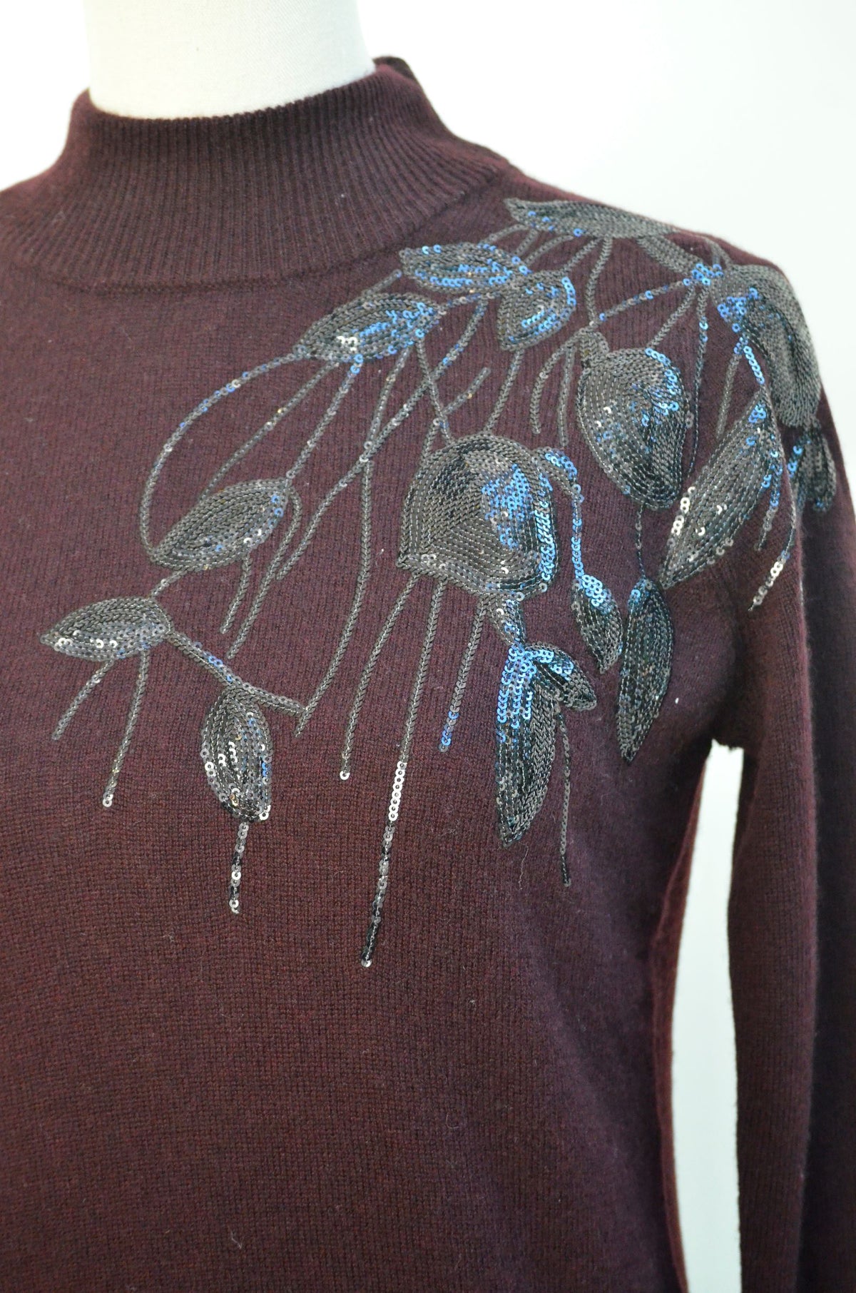 Sequin Emblellished Dress front view