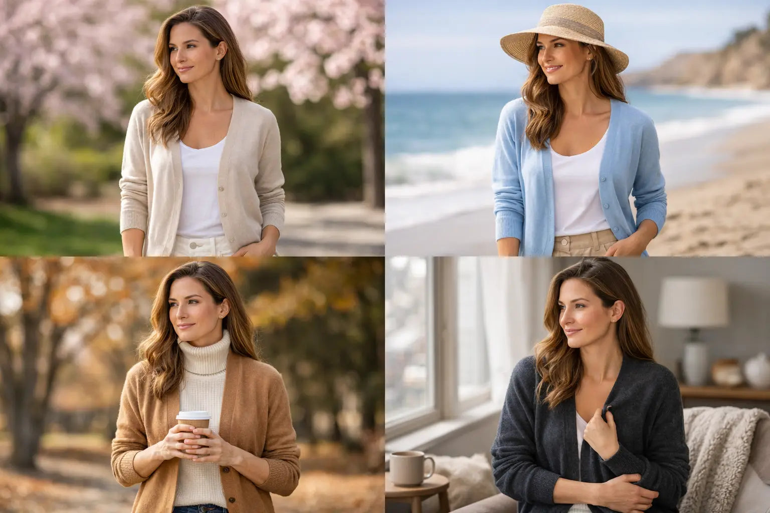 Women's Cashmere Cardigans for Every Season