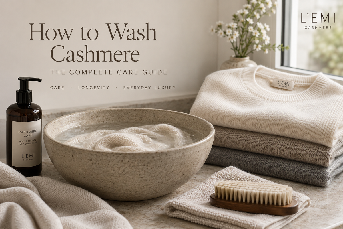 How to Wash Cashmere: The Complete Care Guide