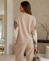 Argyle Crewneck Sweater