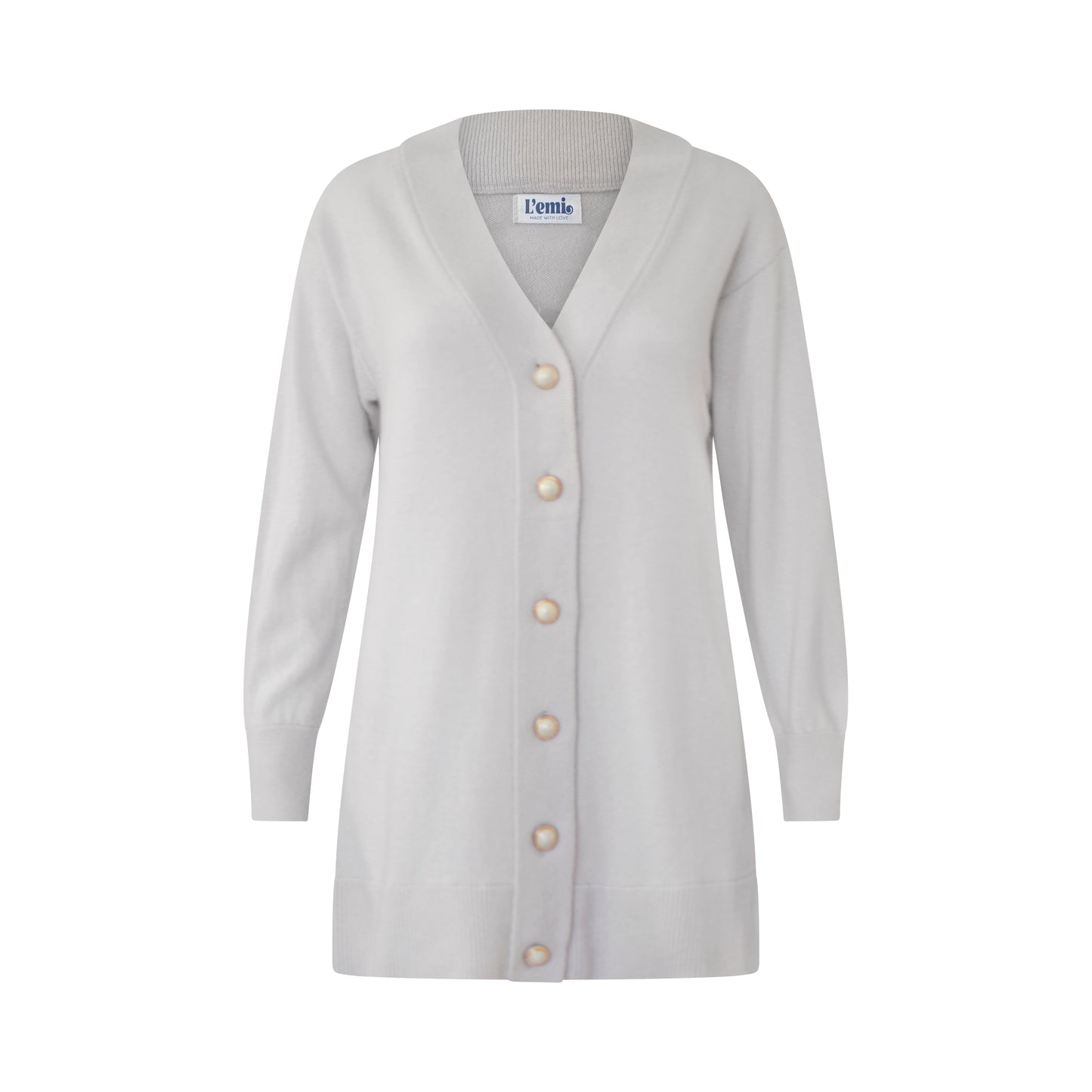 Cashmere Wool Long Cardigan